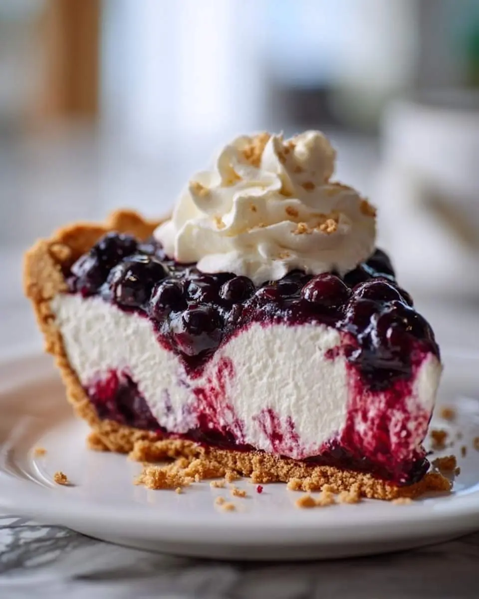Huckleberry Cream Pie 2 step by step preparation of the recipe