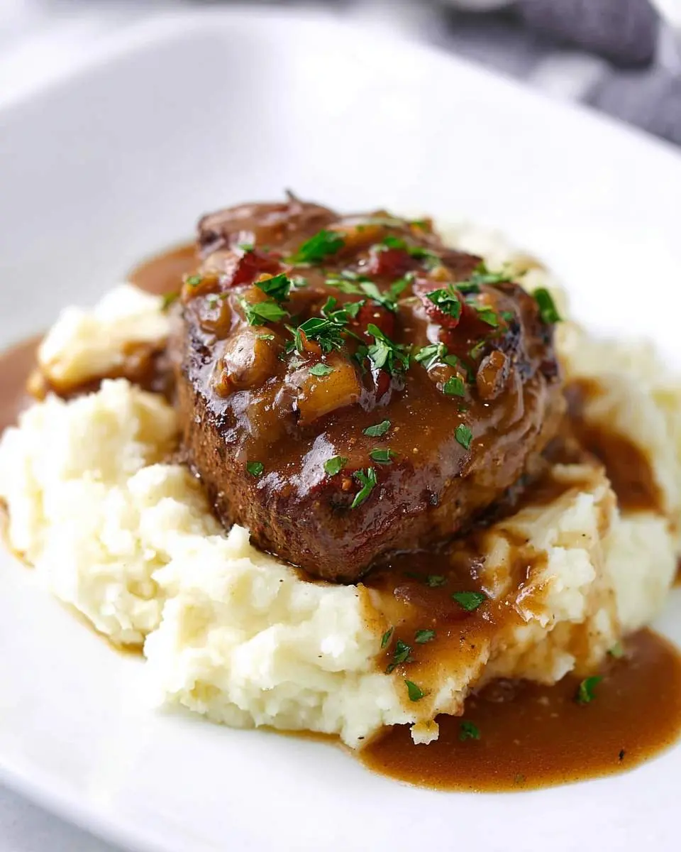 Steak and Mashed Potatoes 2 step by step preparation of the recipe