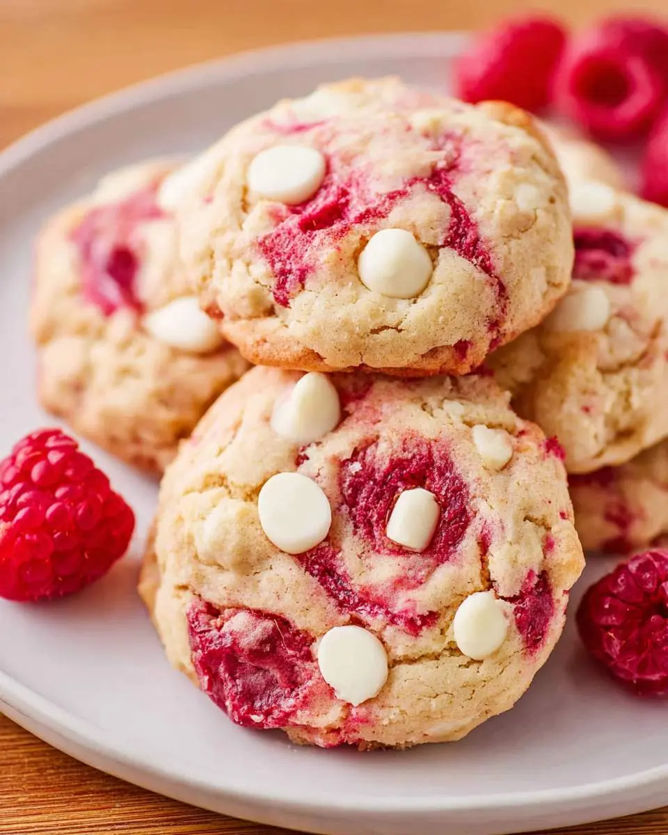White Chocolate Raspberry Cookies 1 white chocolate raspberry cookies ingredients and preparation